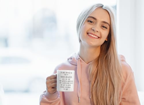 Birthday gifts for Bonus Daughter from Stepmom | Ceramic Coffee Mug | 11 OZ