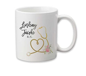 Nurse Present Pinning Gift Graduation Thank | Ceramic Coffee Mug | 11 OZ