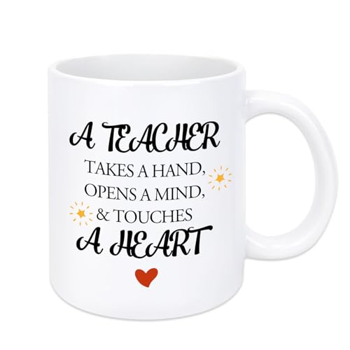 Teacher Gifts for Women Appreciation | Customised Coffee Mug | 11 OZ