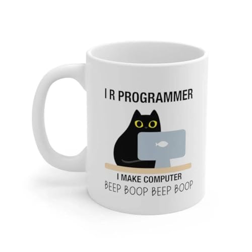 Personalized I R Programmer Make Computer | Customised Coffee Mug | 11 OZ
