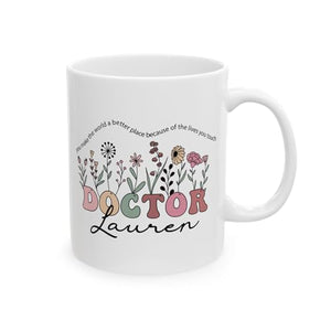 Custom Doctor Personalized Future in | Customised Coffee Mug | 11 OZ