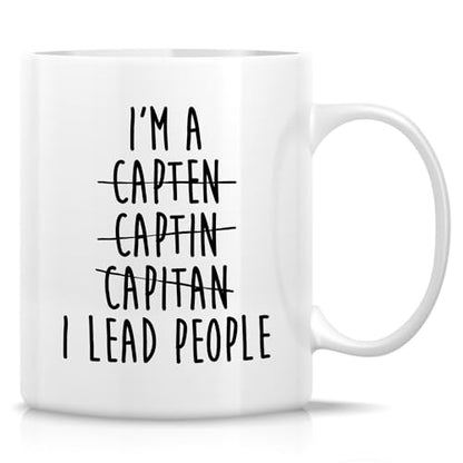 Funny Best Captain Promotion Promoted Humor | Ceramic Coffee Mug | 11 OZ
