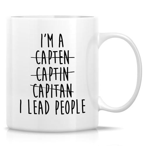 Funny Best Captain Promotion Promoted Humor | Ceramic Coffee Mug | 11 OZ