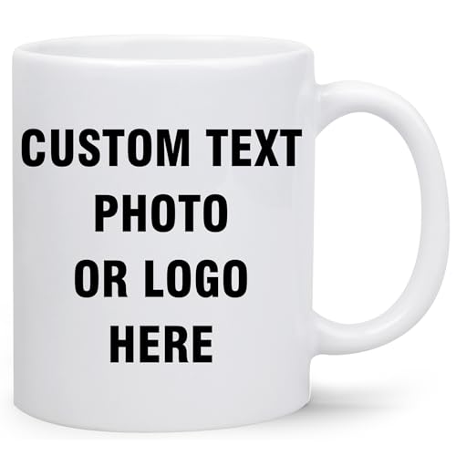 Custom With a Free Foam Packaging Box | Customised Coffee Mug | 11 OZ