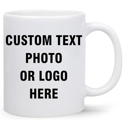 Custom With a Free Foam Packaging Box | Customised Coffee Mug | 11 OZ
