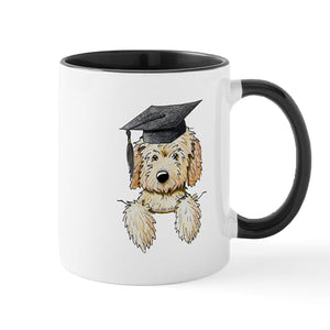 Graduation Pkt Doodle | Ceramic Coffee Mug | 11 OZ