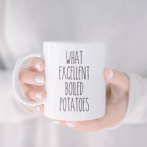 What Excellent Boiled Potatoes Book Lover Gift | Ceramic Coffee Mug | 11 OZ