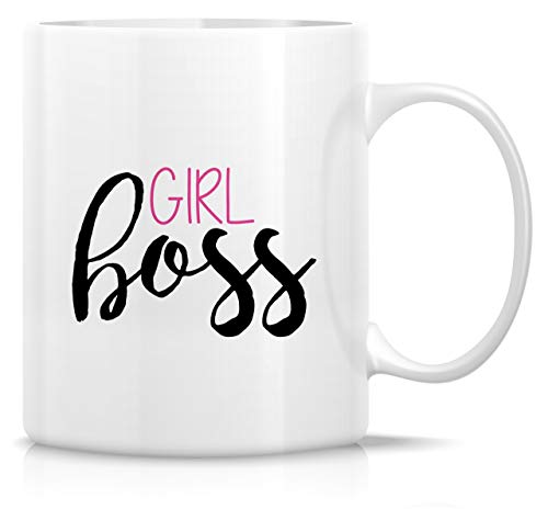 Funny Girl Boss Entrepreneur Career Sarcasm | Ceramic Coffee Mug | 11 OZ
