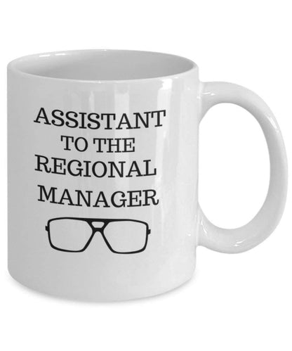 Assistant To The Regional Manager Mug: Funny Office Gift