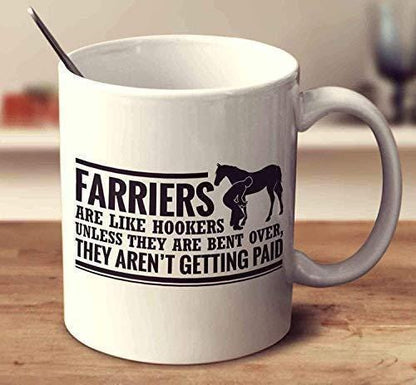 Farrier Joke Coffee Mug: Hilarious Gift for Farriers