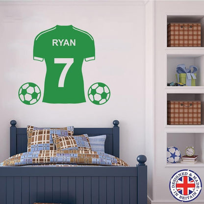 Personalised Football Shirt Custom Name