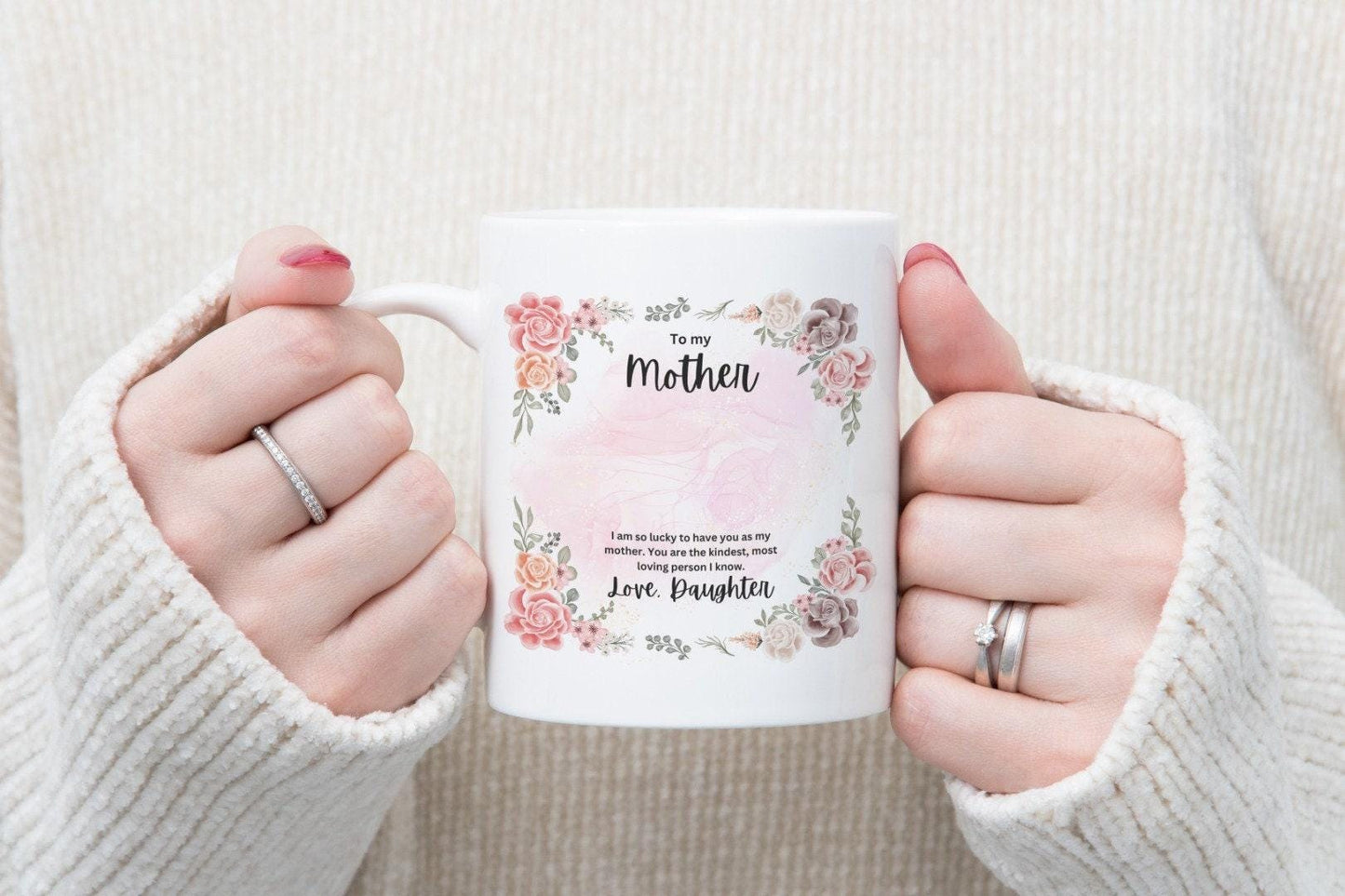 Mother's Day Mug & Coaster Gift Set: Lucky To Have You