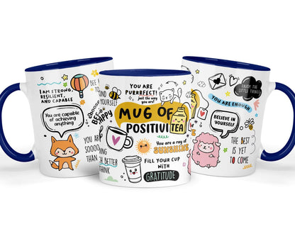 Positivi-tea Mug: Purrrfect Cat Lover Gift