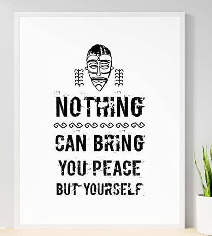 Nothing Can Bring Motivational Inspirational Love Positive Quote Poster Wall