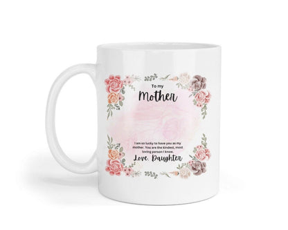 Mother's Day Mug & Coaster Gift Set: Lucky To Have You