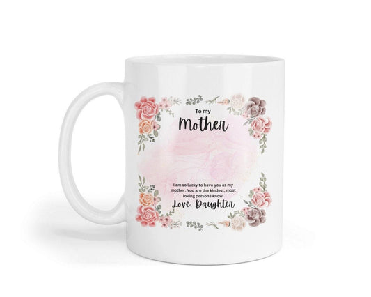 Mother's Day Mug & Coaster Gift Set: Lucky To Have You