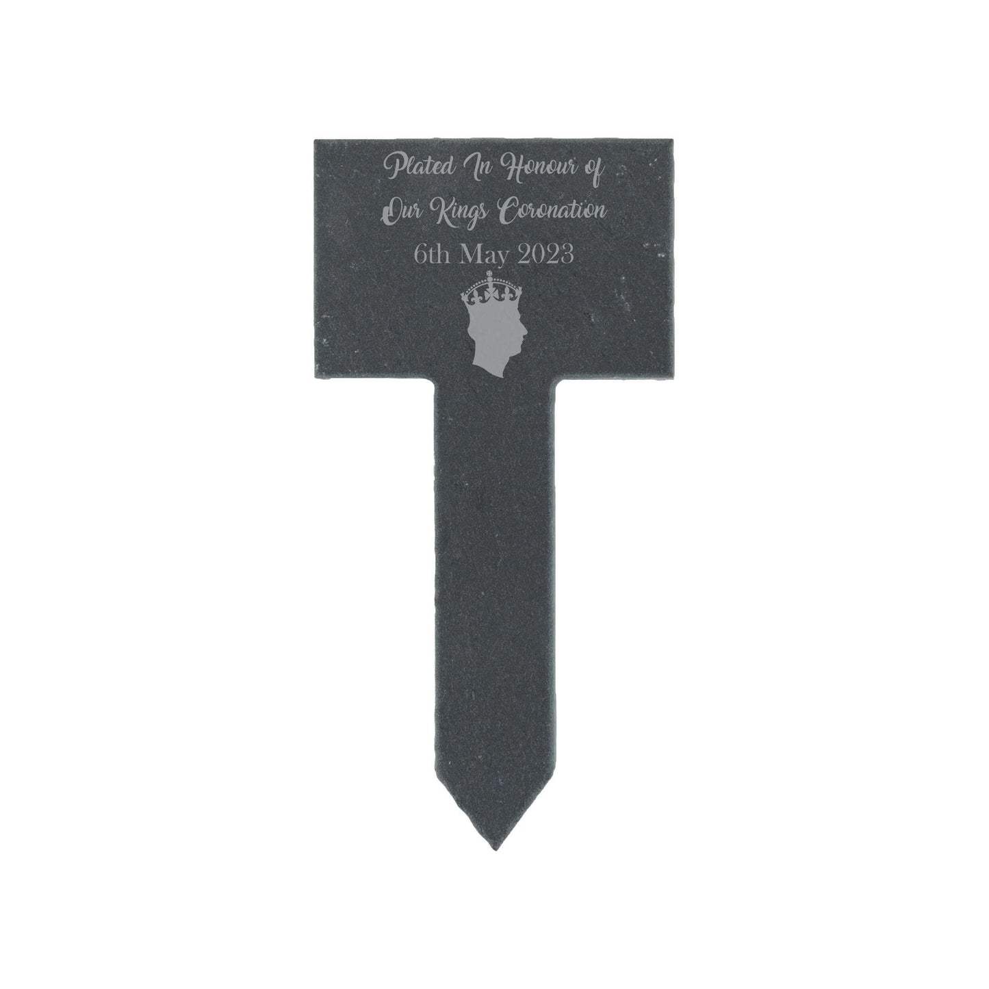 Personalised Dog Memorial Slate Plant Markers Laser Engraved Garden Labels With Any Text