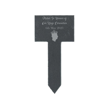 Personalised Dog Memorial Slate Plant Markers Laser Engraved Garden Labels With Any Text