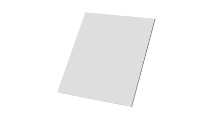 2 Acrylic Square Shape Ganaching Plates Ganache Cake Decorating Board Various Sizes