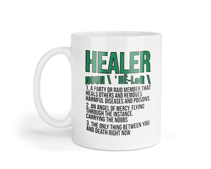 Healer Mug: Funny Angel of Mercy Coffee Cup - UK Made