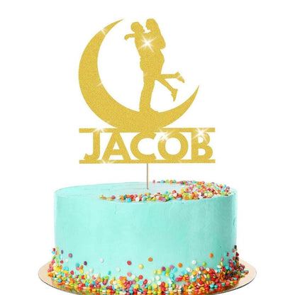 Personalised Wedding Cake Topper Couple Anniversary Party Decoration Keepsake