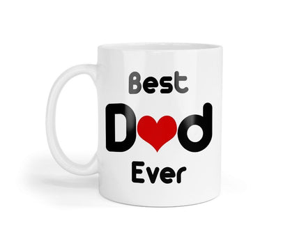 Best Dad Ever Mug & Coaster Set Daddy Birthday Fathers Day Daughter Son Gift
