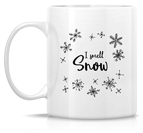Funny I Smell Snow Christmas Season Sarcasm | Ceramic Coffee Mug | 11 OZ