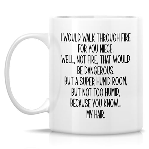 Funny Niece or Humorous Present for From Aunt | Ceramic Coffee Mug | 11 OZ