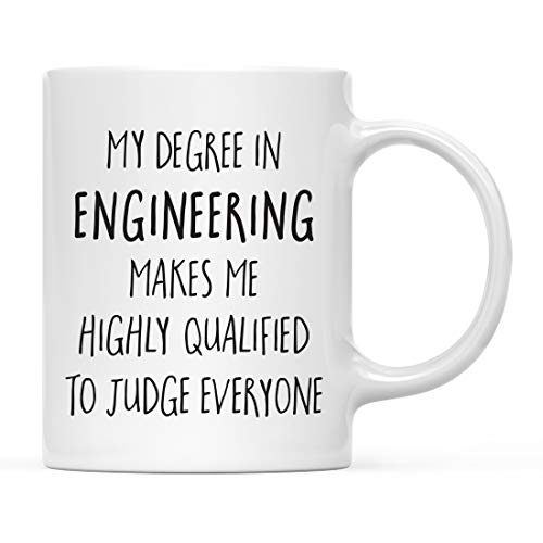 Graduation Gift My Degree in Engineering Makes | Ceramic Coffee Mug | 11 OZ