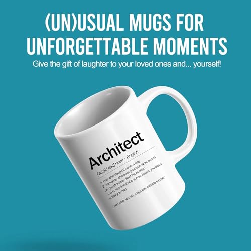 Architect Definition Gifts For Men Women | Ceramic Coffee Mug | 11 OZ