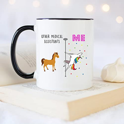 Medical Assistant Unicorn For Graduation Funny | Ceramic Coffee Mug | 11 OZ
