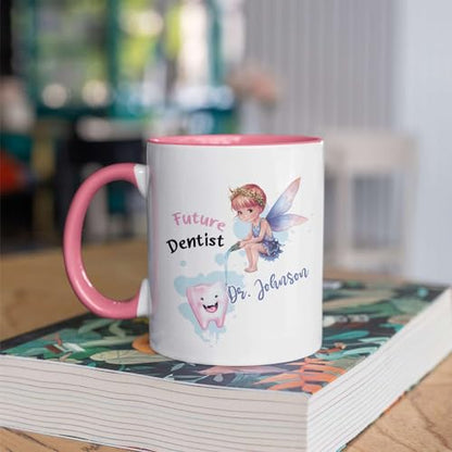 Personalized Future Dentist Customized | Customised Coffee Mug | 11 OZ