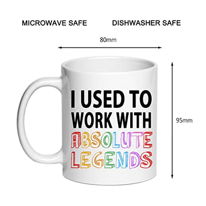 I Used To Work With Absolute Legend Coworker | Ceramic Coffee Mug | 11 OZ