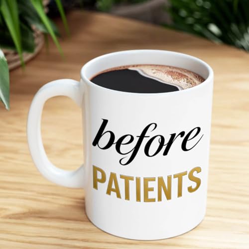Before Patients After Gift Set for Men Scholar | Ceramic Coffee Mug | 11 OZ