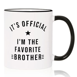 Gifts for Brother Birthday Funny from Sister | Ceramic Coffee Mug | 11 OZ