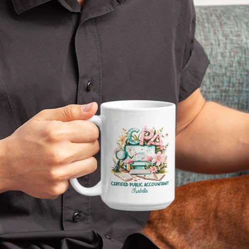 Certified Public Accountant Personalized | Customised Coffee Mug | 11 OZ