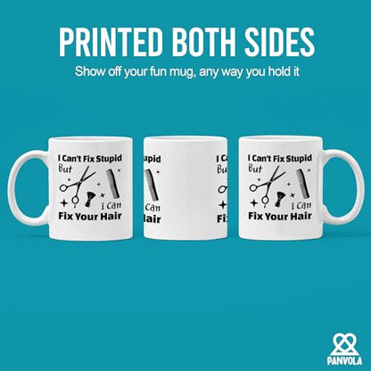 I Can t Fix Stupid But Your Hair Funny Stylist | Ceramic Coffee Mug | 11 OZ