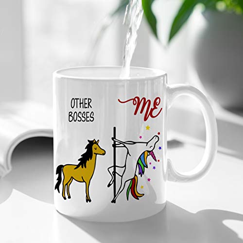 Funny Gifts for Boss Christmas Going Away | Ceramic Coffee Mug | 11 OZ