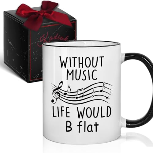Music Teacher Appreciation Gift Lover Gifts | Ceramic Coffee Mug | 11 OZ