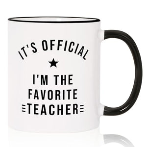 Teacher Appreciation Gifts Favorite Teachers | Ceramic Coffee Mug | 11 OZ
