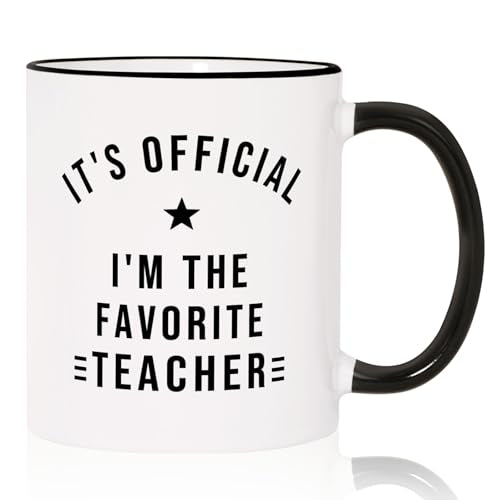 Teacher Appreciation Gifts Favorite Teachers | Ceramic Coffee Mug | 11 OZ