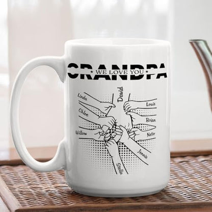Happy Father s Day Gift Family Graduate | Customised Coffee Mug | 11 OZ