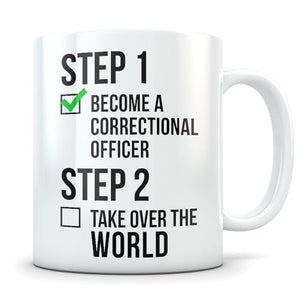 Corrections officer graduation gift graduates | Ceramic Coffee Mug | 11 OZ