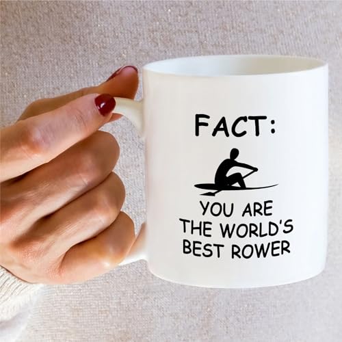 Funny for Rower Rowing Enthusiasts Sarcastic | Ceramic Coffee Mug | 11 OZ