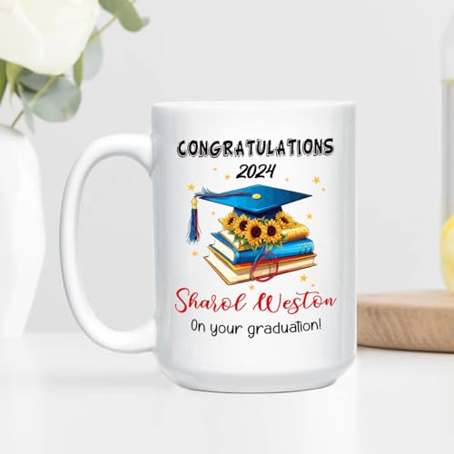 Congratulations On Your Graduation | Customised Coffee Mug | 11 OZ
