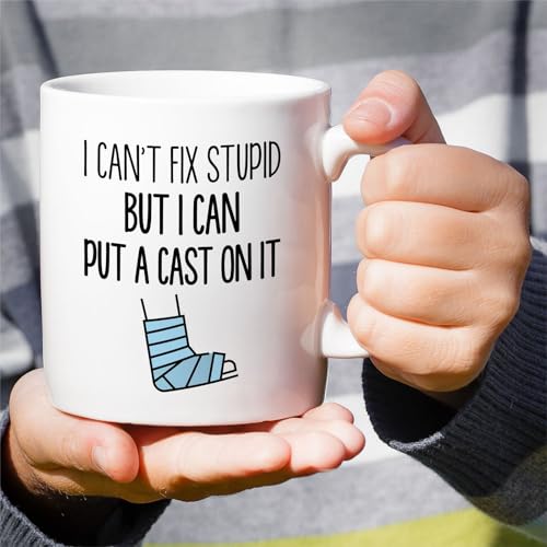 Funny Orthopedist or Sarcastic Gift for | Ceramic Coffee Mug | 11 OZ