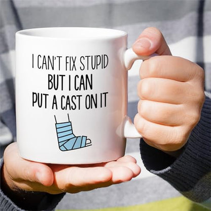 Funny Orthopedist or Sarcastic Gift for | Ceramic Coffee Mug | 11 OZ
