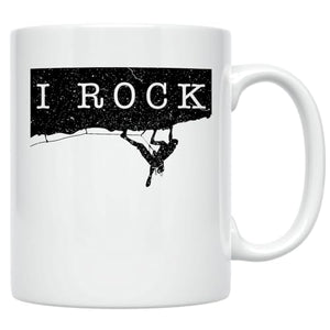 Funny Rock Climbing Gifts Climber Gift Idea | Ceramic Coffee Mug | 11 OZ