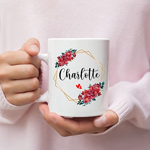 Custom Nurse With Name Personalized Gift | Customised Coffee Mug | 11 OZ