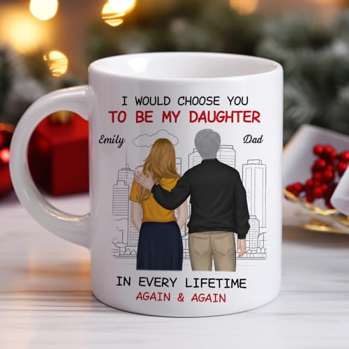 Wrappiness Personalized To My Daughter from | Customised Coffee Mug | 11 OZ